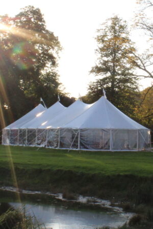Sailcloth tent 10x28 huren