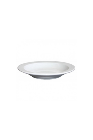 Wit bord diep Ø22,5cm
